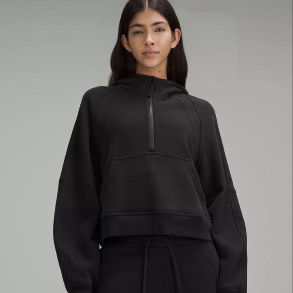Lululemon Scuba Half-Zip Hoodie (Black)